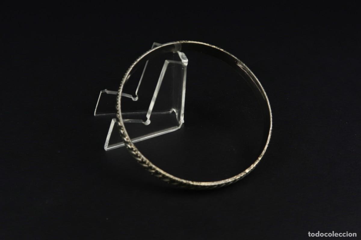 Joyeria: Antiguo Brazalete de Plata - Foto 5