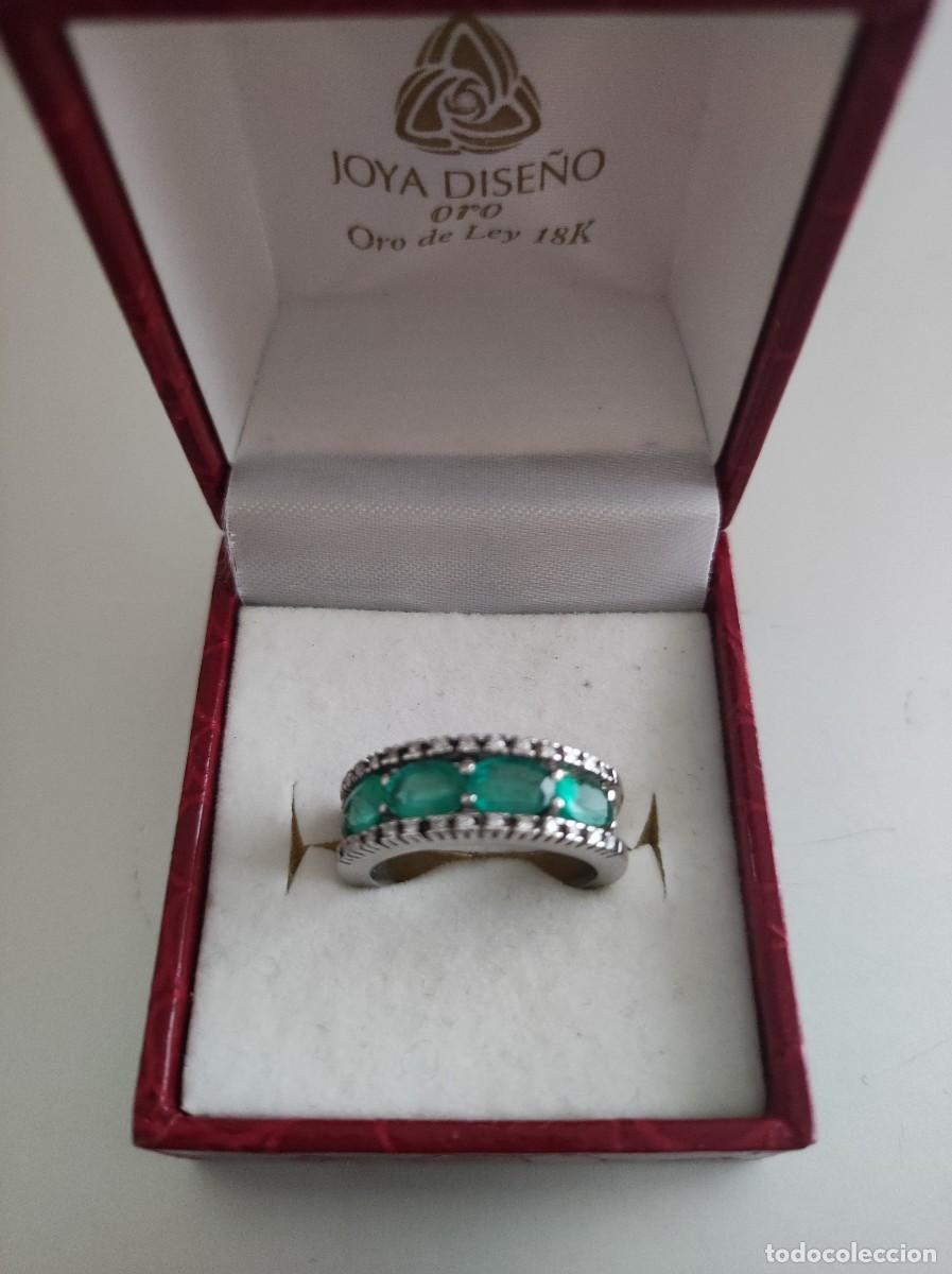 Joyeria: Anillo de oro blanco - Foto 4