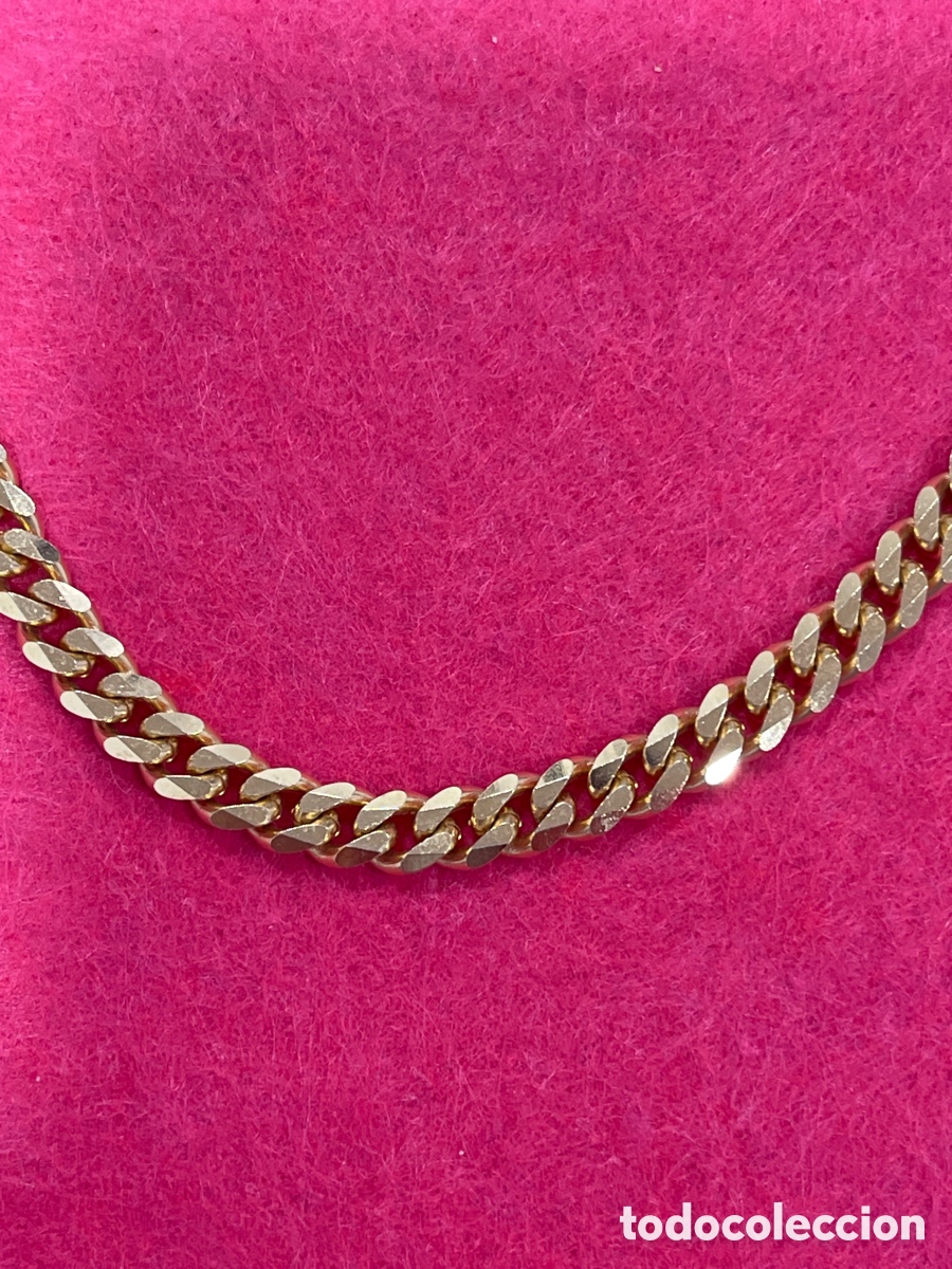 Joyeria: Bonita cadena Chapada en oro y de gran tama&ntilde;o. - Foto 2