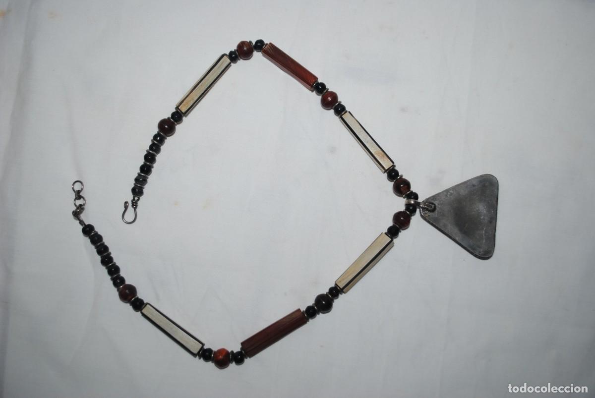 Joyeria: COLLAR TRIBAL , DE HUESO , Y OTRO MATERIAL - Foto 3