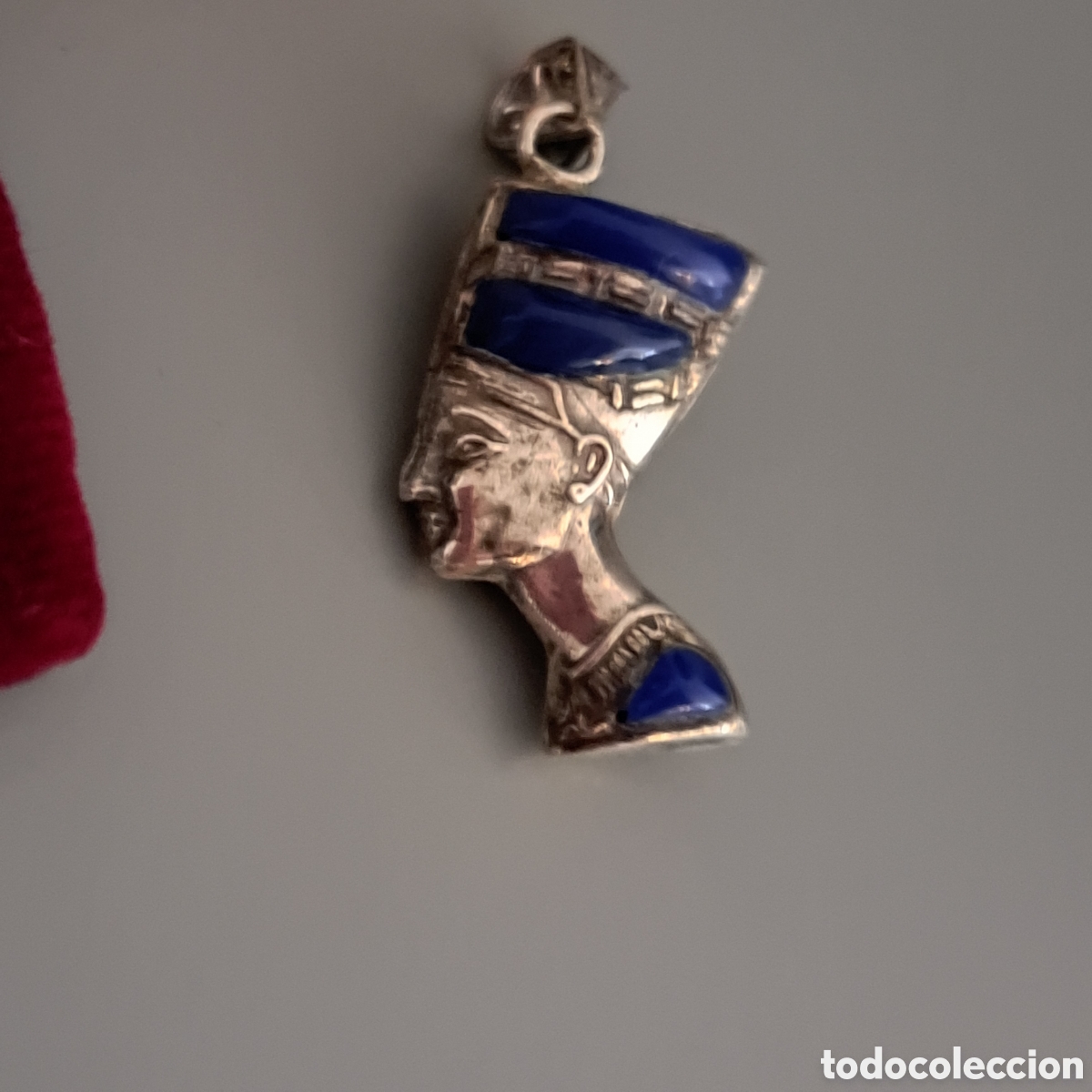 Joyeria: FANT&Aacute;STICO COLGANTE DE PLATA DE ISIS. REF S3 C EGIPTO - Foto 5