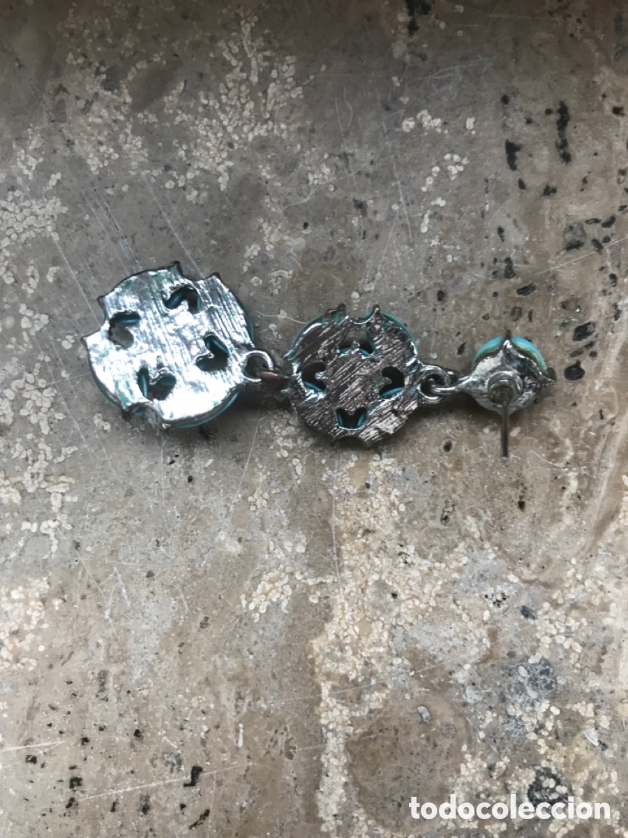 Joyeria: Pendientes de cabujones de turquesa - Foto 7