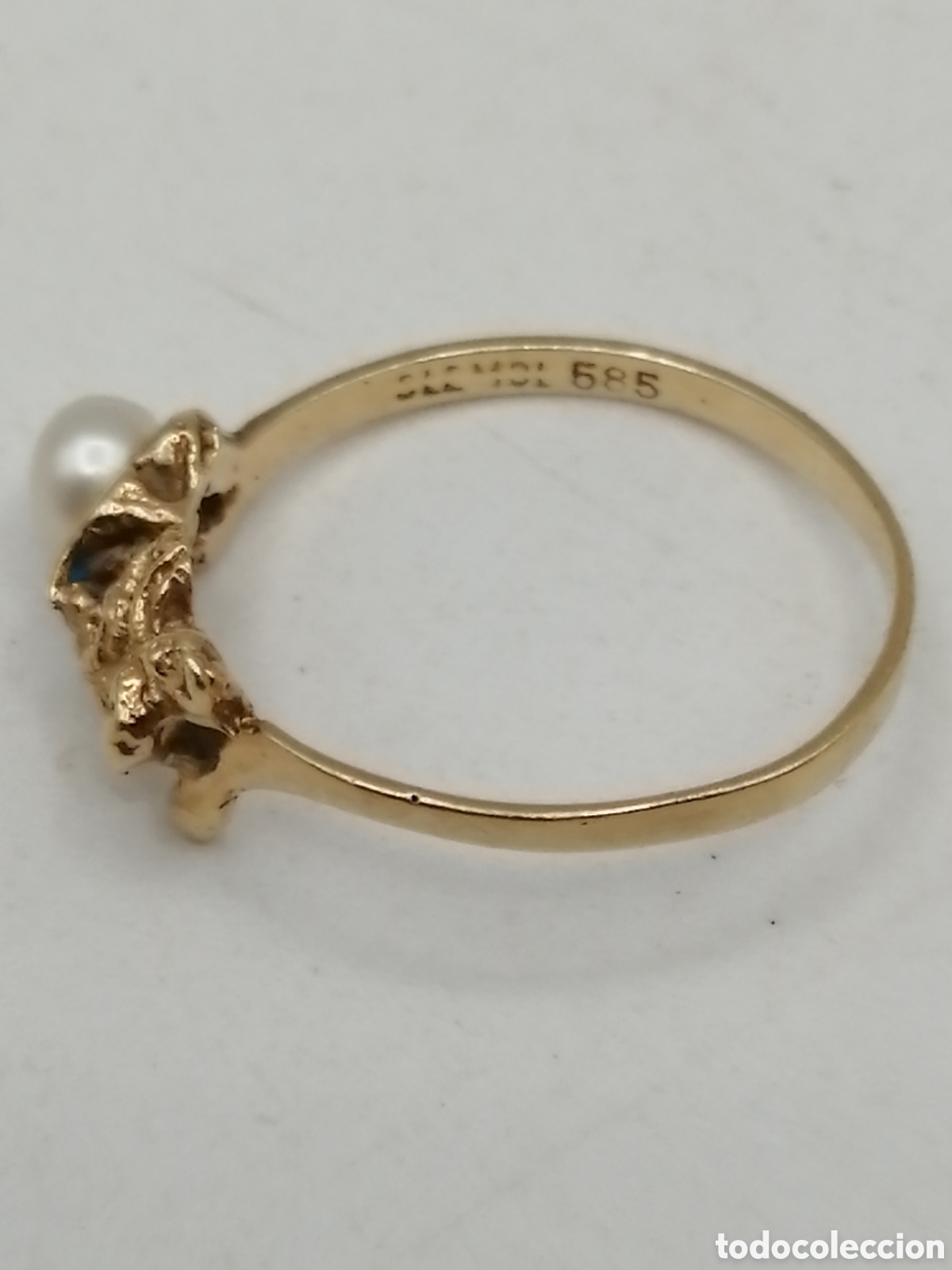 Joyeria: Anillo oro 14 quilates y perla - Foto 5