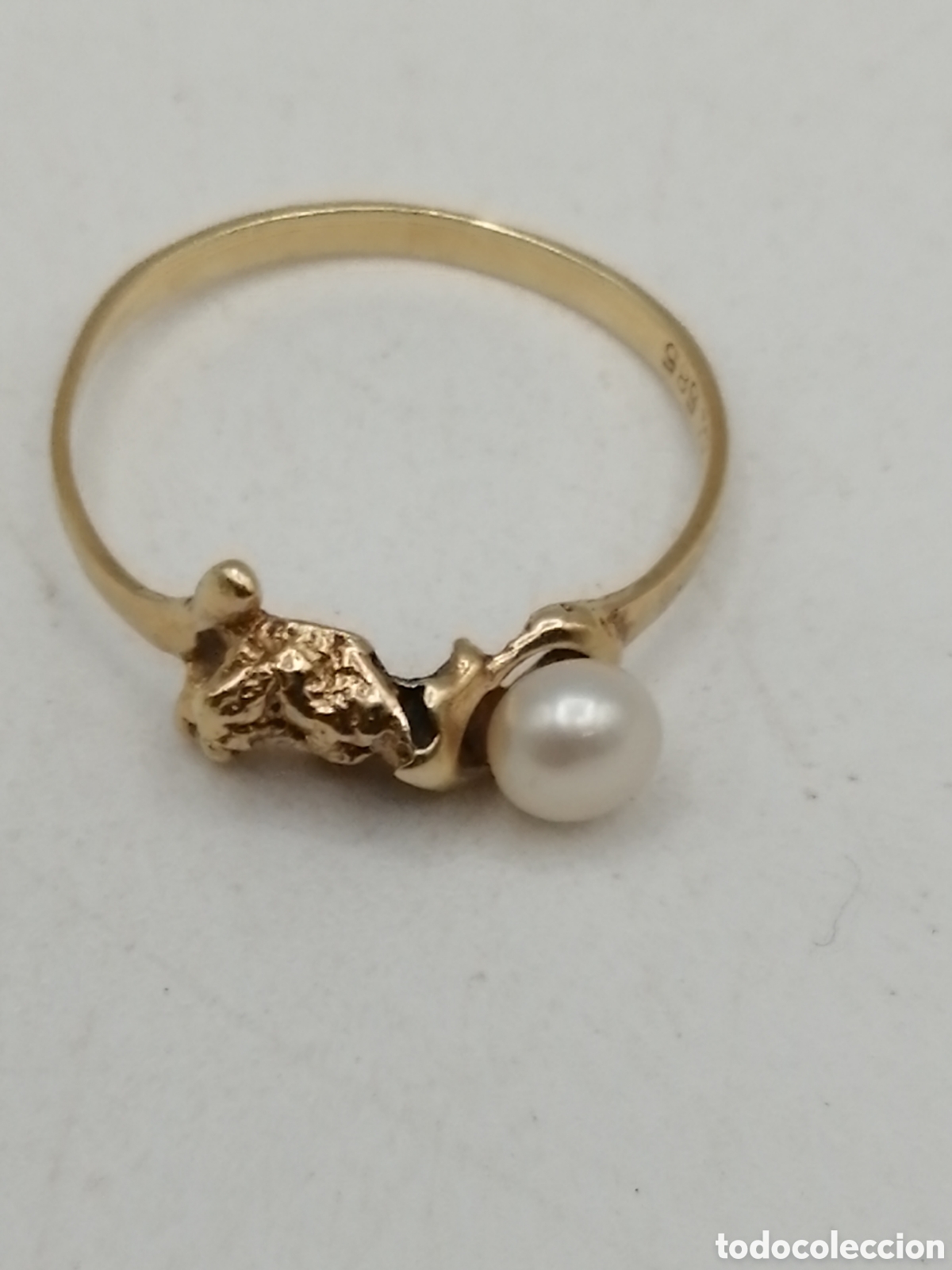 Joyeria: Anillo oro 14 quilates y perla - Foto 7