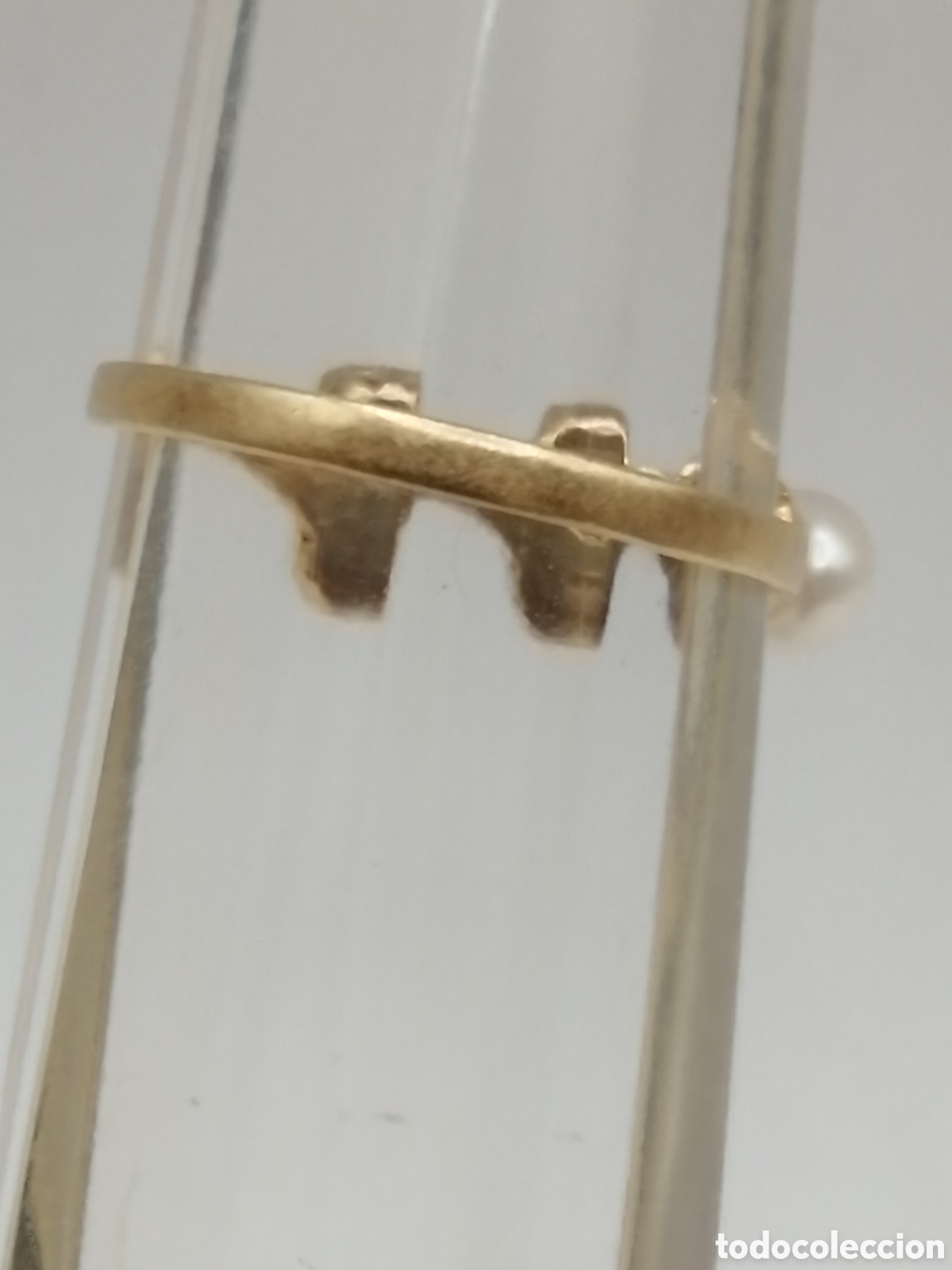 Joyeria: Anillo oro 14 quilates y perla - Foto 8
