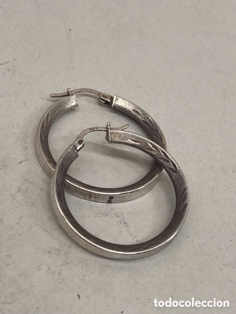 Joaillerie: Pendientes de plata P12