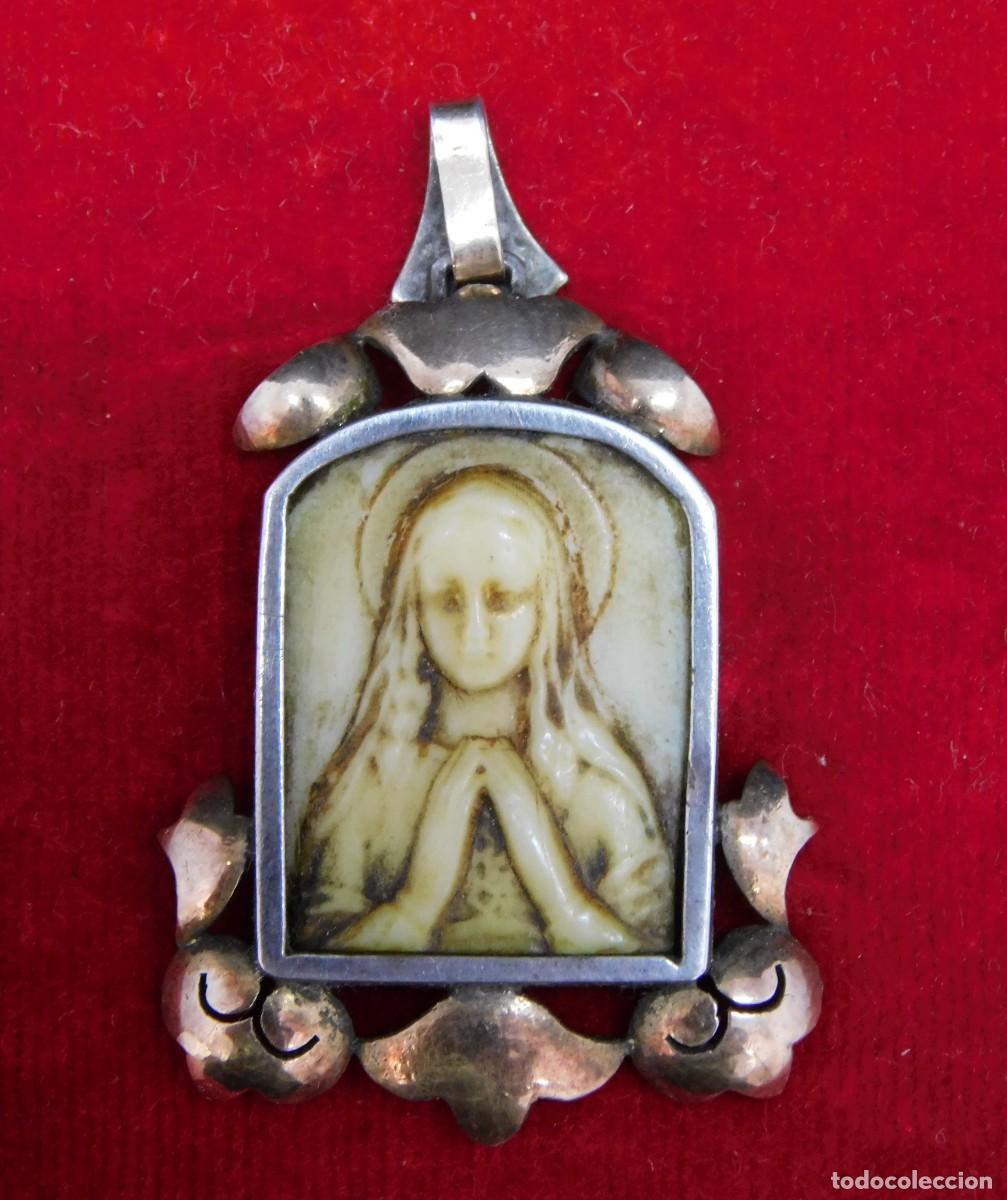 Joyeria: COLGANTE VIRGEN - ORO Y PLATA - Foto 1