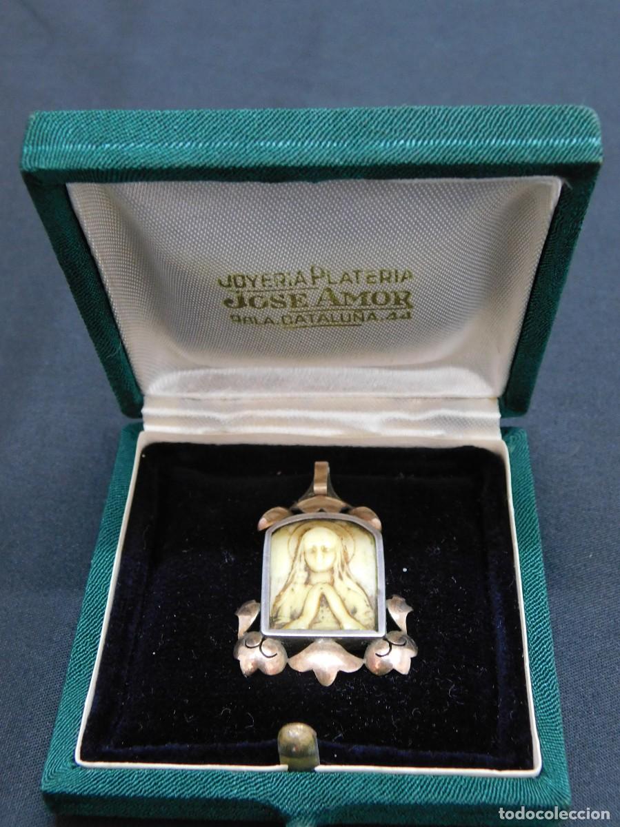 Joyeria: COLGANTE VIRGEN - ORO Y PLATA - Foto 2