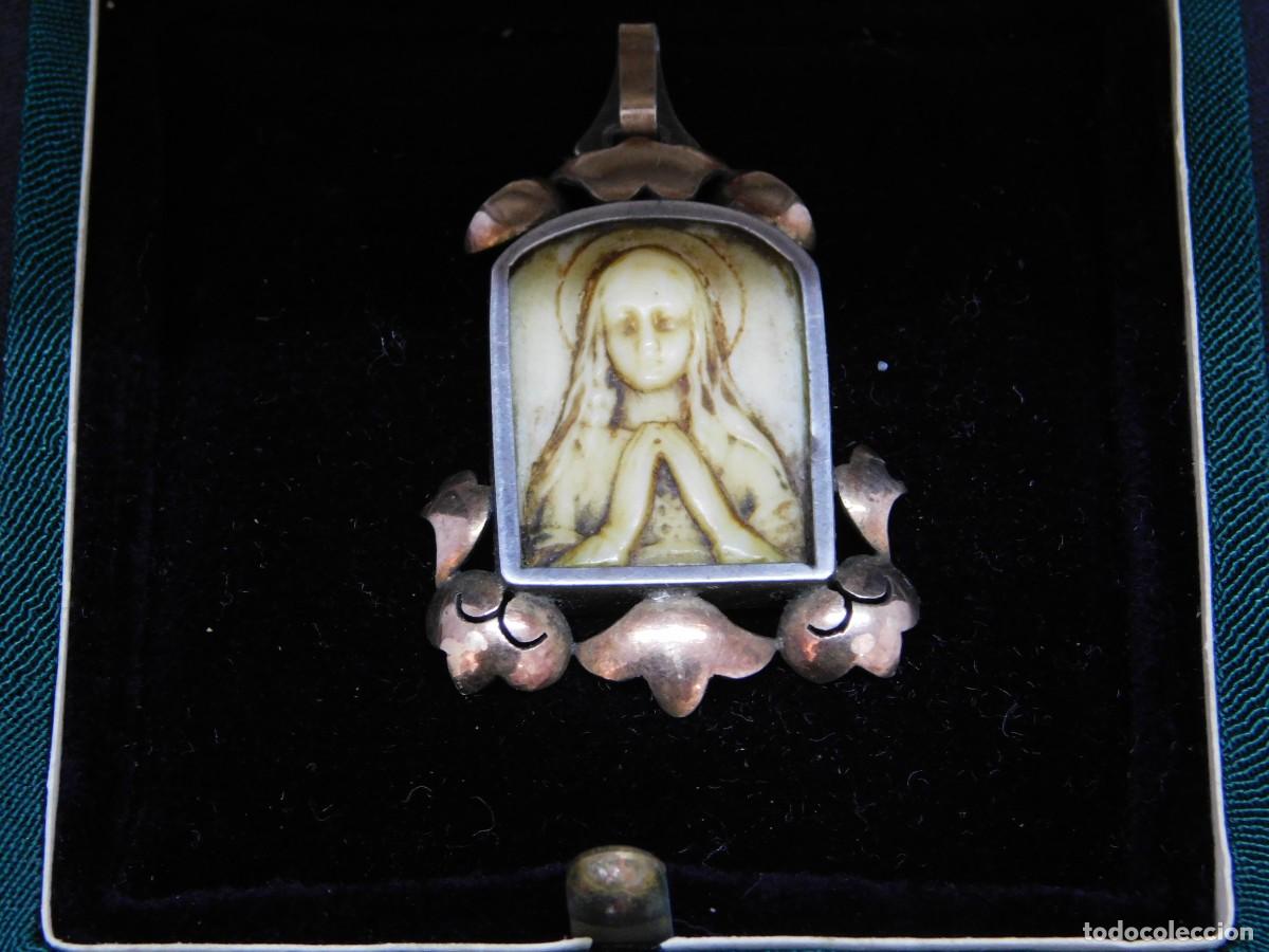 Joyeria: COLGANTE VIRGEN - ORO Y PLATA - Foto 3