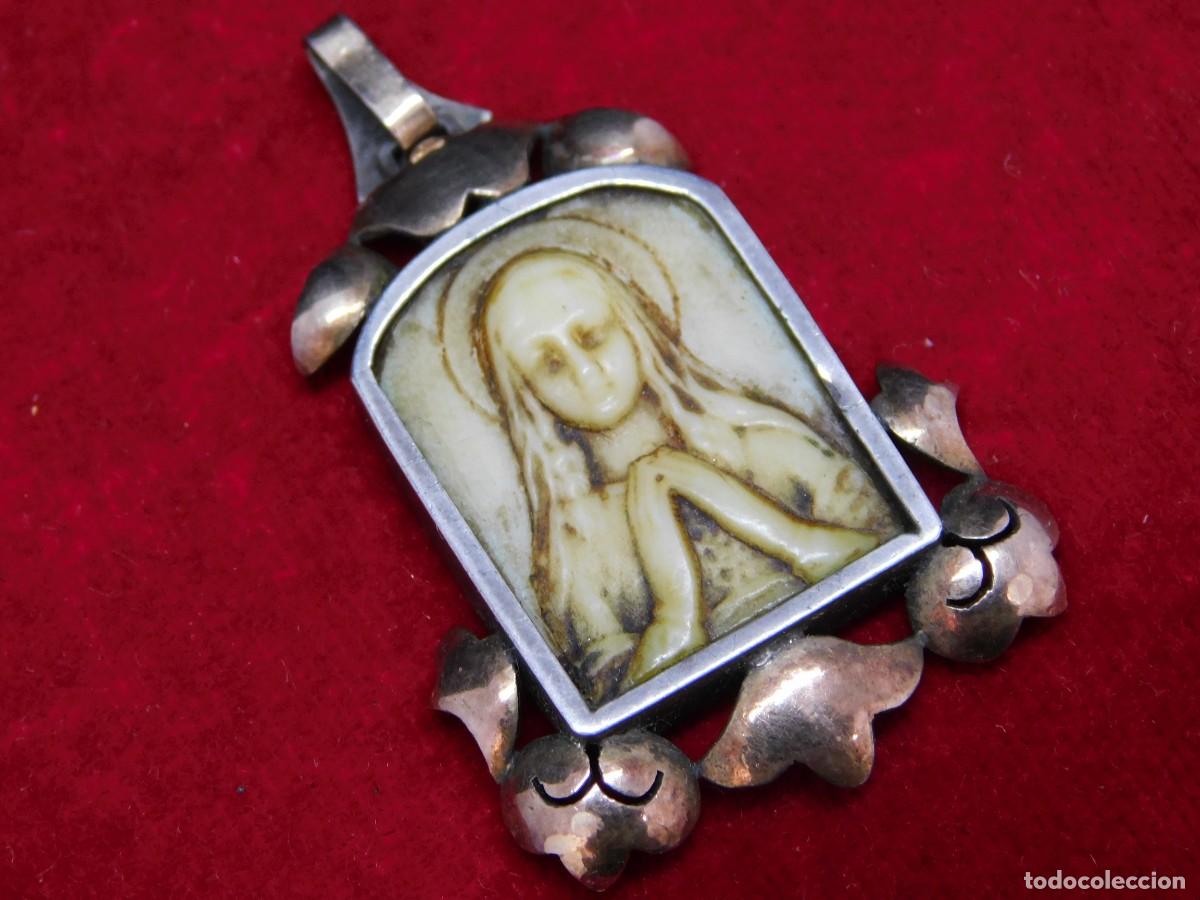 Joyeria: COLGANTE VIRGEN - ORO Y PLATA - Foto 4