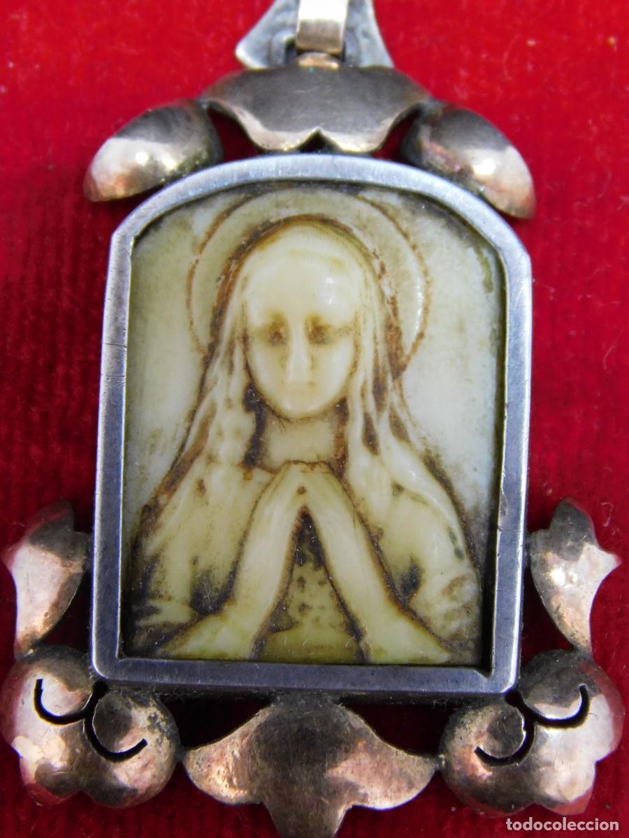 Joyeria: COLGANTE VIRGEN - ORO Y PLATA - Foto 8