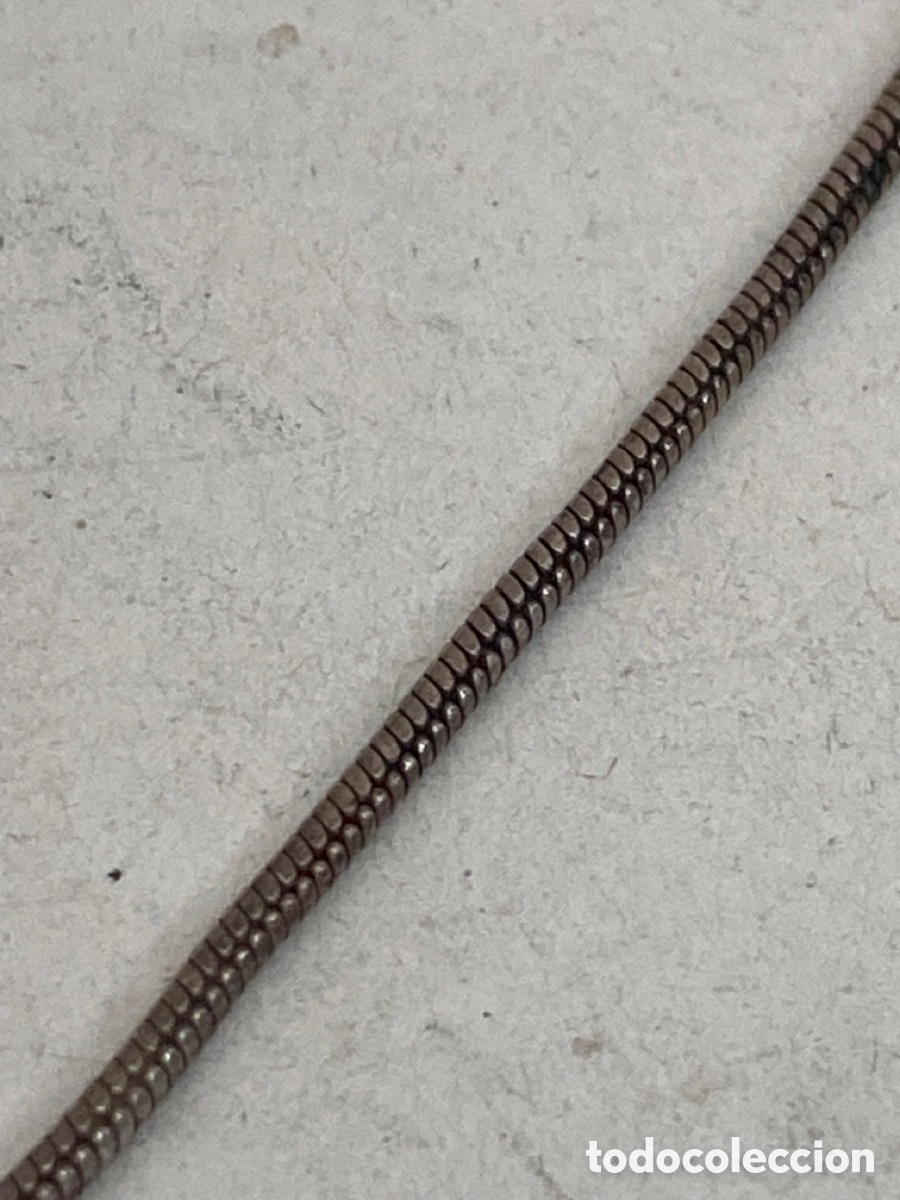 Joyeria: Cadena tipo cola de raton de plata -3/CA44 - Foto 2