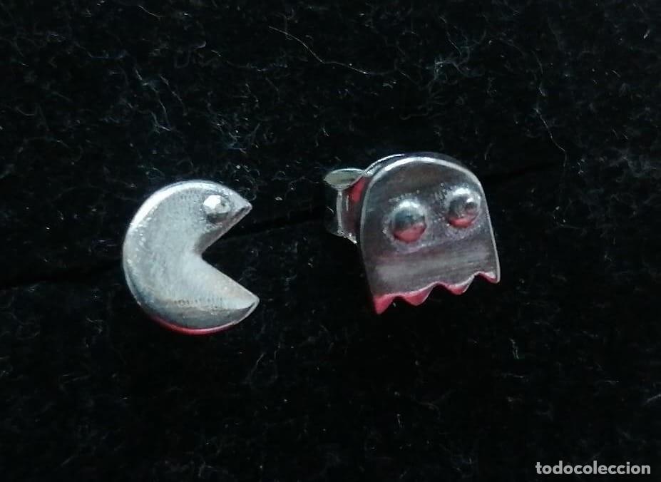 Joyeria: pendientes comecocos en plata de ley - Foto 1