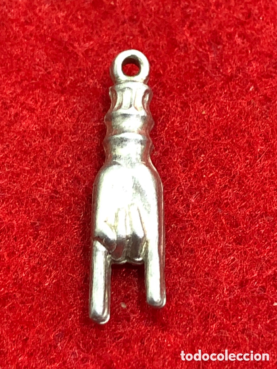 Joyeria: Figa colgante de plata (L83) - Foto 1