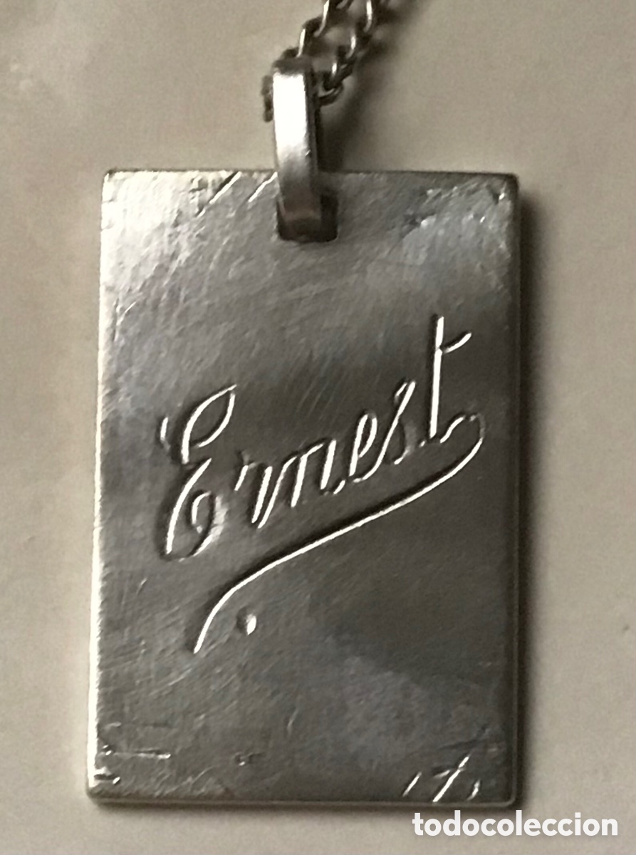 Joyeria: PLACA y CADENA de PLATA de LEY - Foto 1