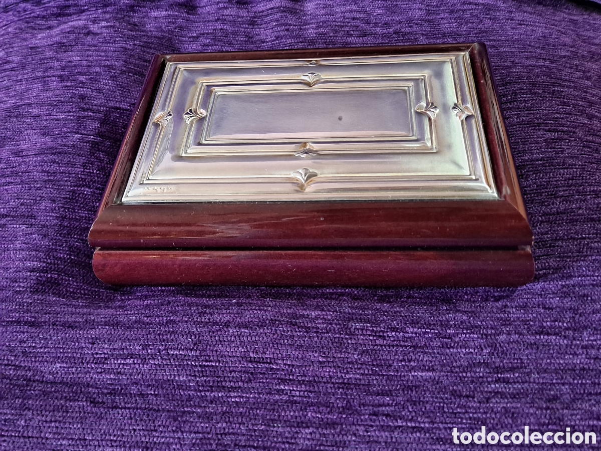Joyeria: JOYERO DE MADERA CON LAMINADO DE PLATA, VER - Foto 24