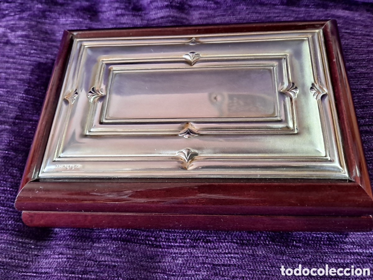 Joyeria: JOYERO DE MADERA CON LAMINADO DE PLATA, VER - Foto 25