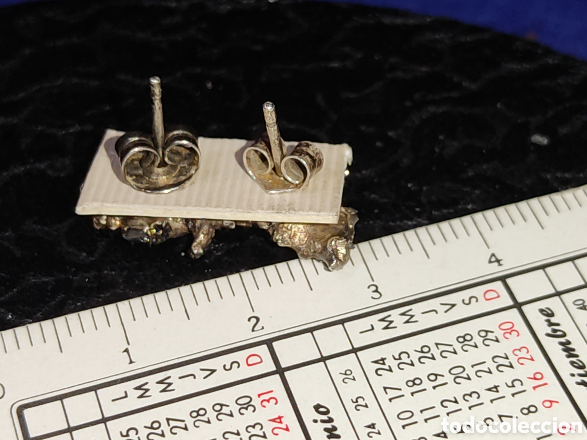 Joyeria: Pendientes de plata pura.Vintage. - Foto 5