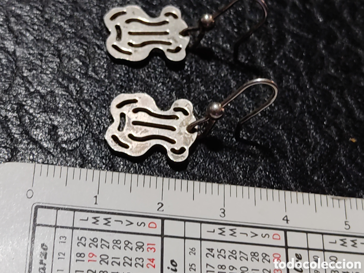 Joyeria: Pendientes ositos de plata 925 - Foto 3