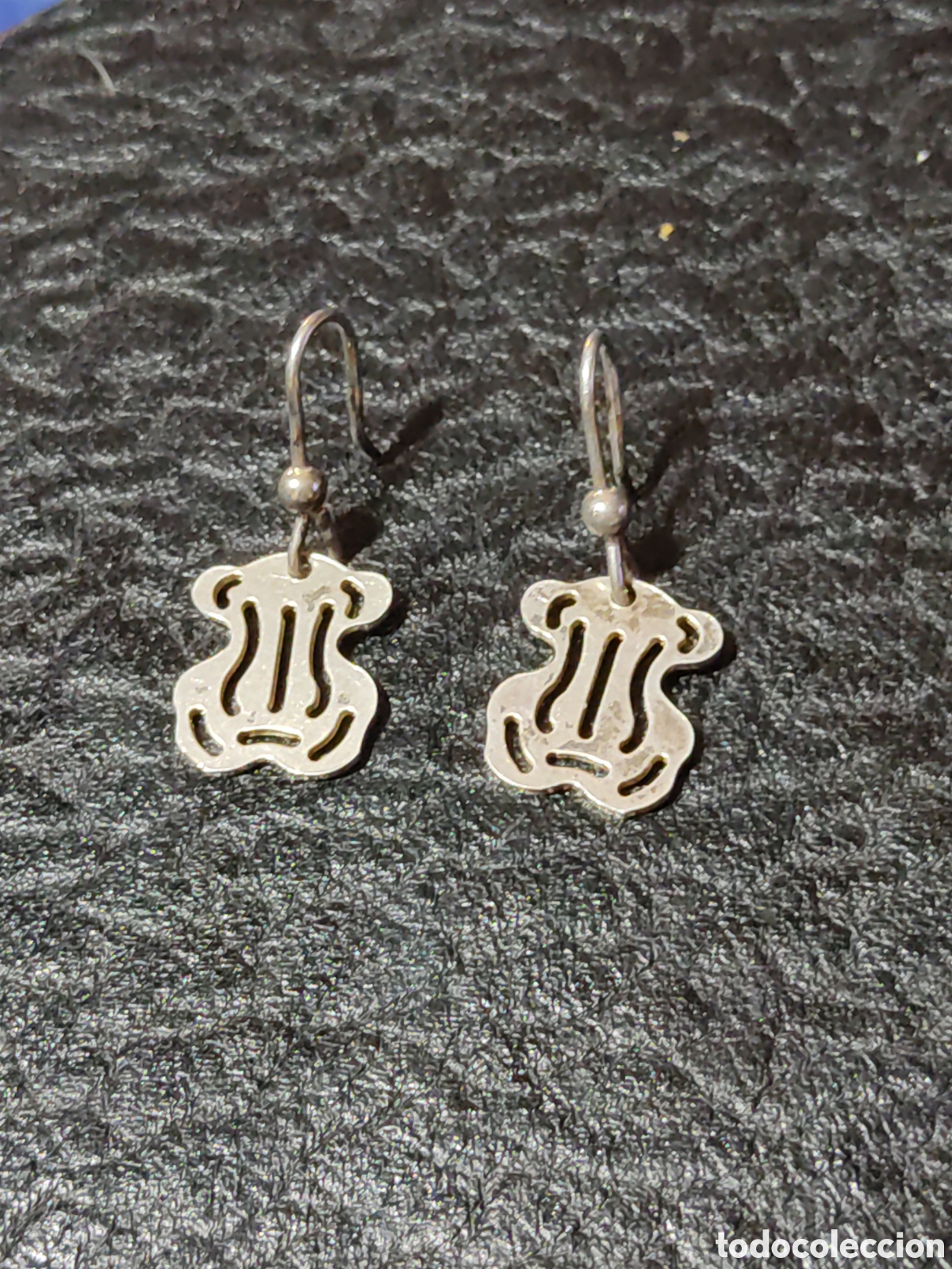 Joyeria: Pendientes ositos de plata 925 - Foto 4