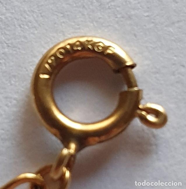 Joyeria: gargantilla oro 14 k laminado golfi - Foto 3