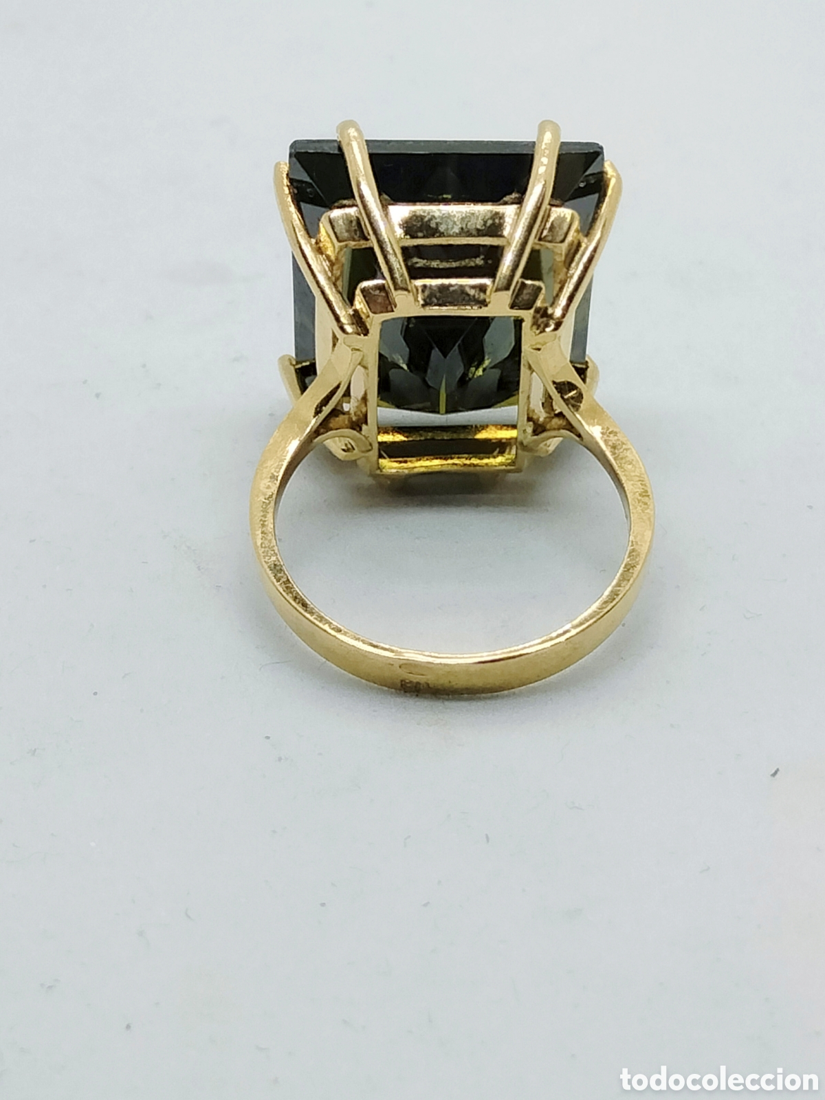 Joyeria: Anillo oro 18kts. topacio 13,25grms. - Foto 3