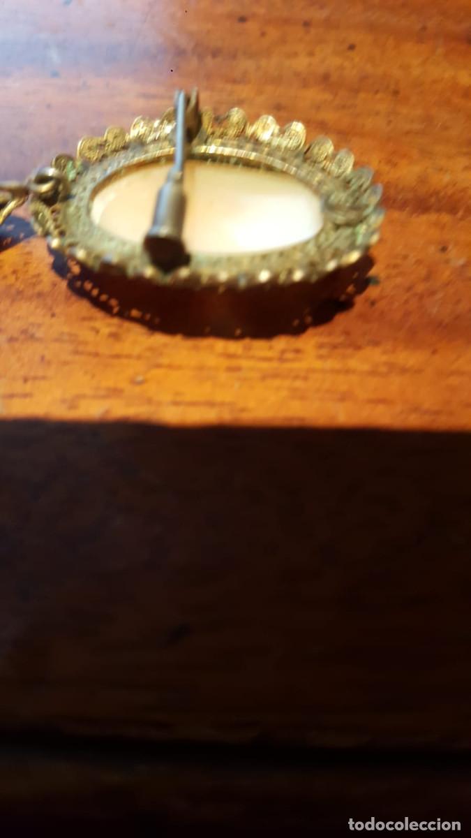 Joyeria: ANTIGUO CAMAFEO DE PLATA 800 - Foto 3