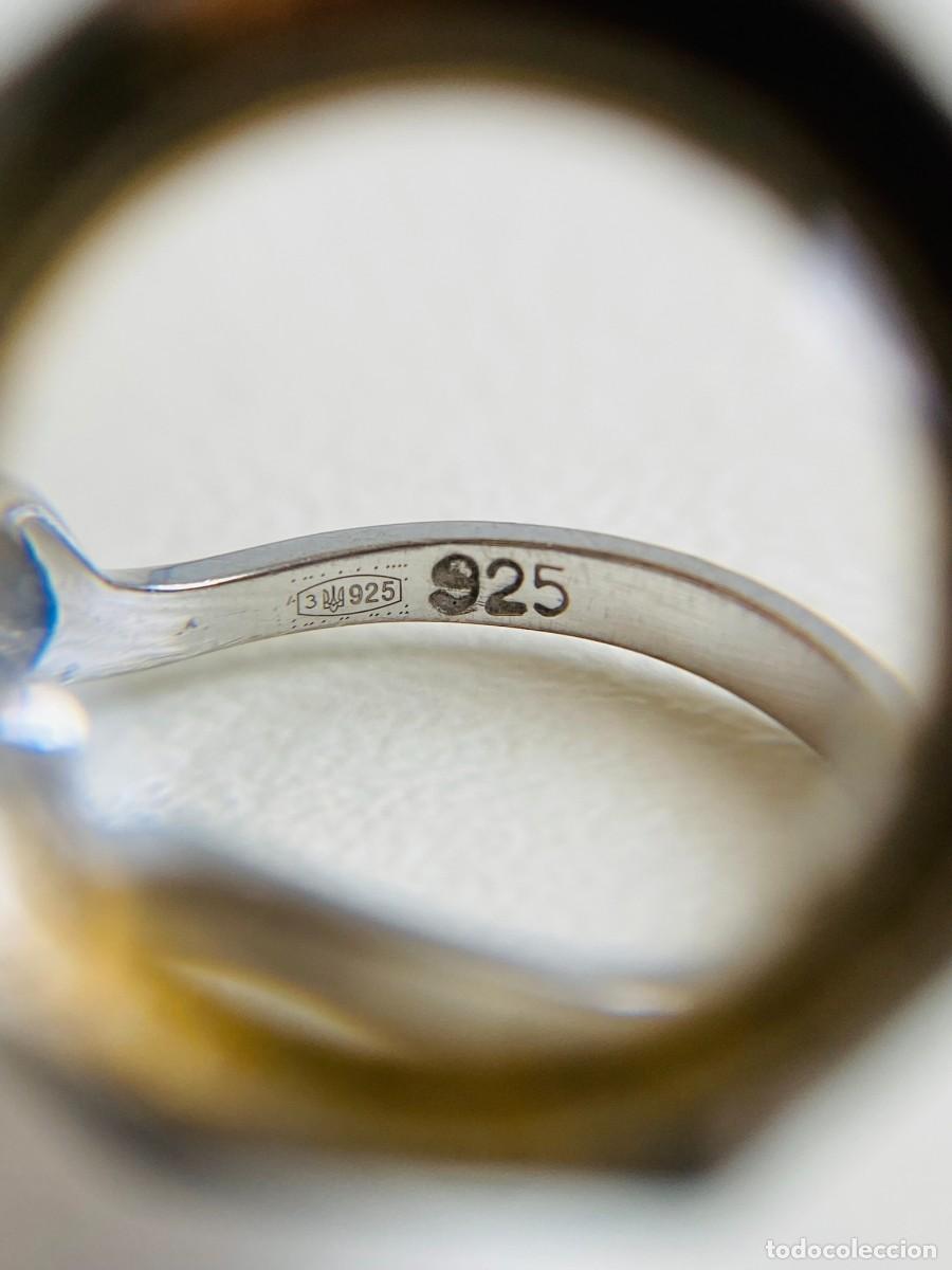 Joyeria: Pendientes y anillo de plata 925 - Foto 8