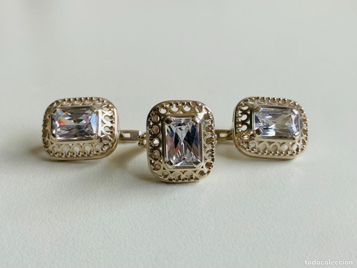 Joyeria: Pendientes y anillo de plata 925 - Foto 1