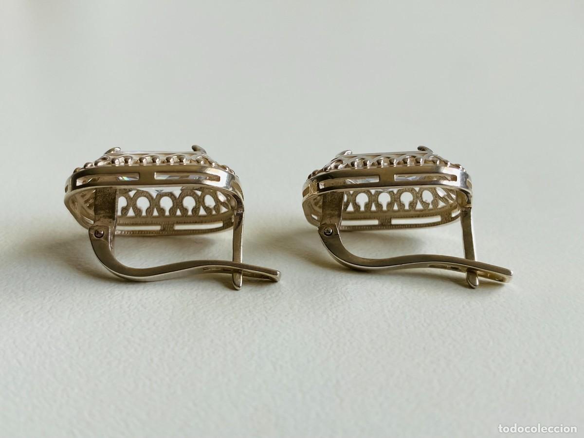 Joyeria: Pendientes y anillo de plata 925 - Foto 7