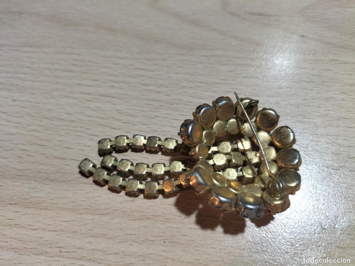 Joyeria: 000057COM-boche aguja dorado con piedras - Foto 3