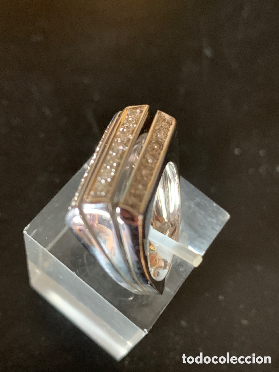 Joyeria: Sortija de oro blanco - Foto 3