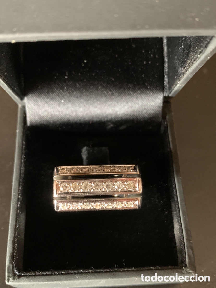 Joyeria: Sortija de oro blanco - Foto 1