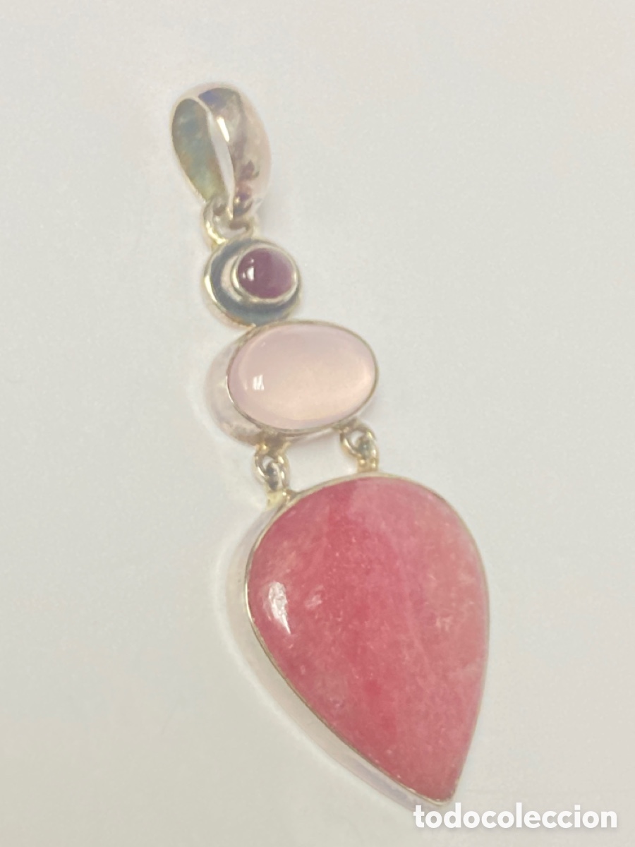 Joyeria: Colgante de plata y cuarzo/C24 - Foto 2