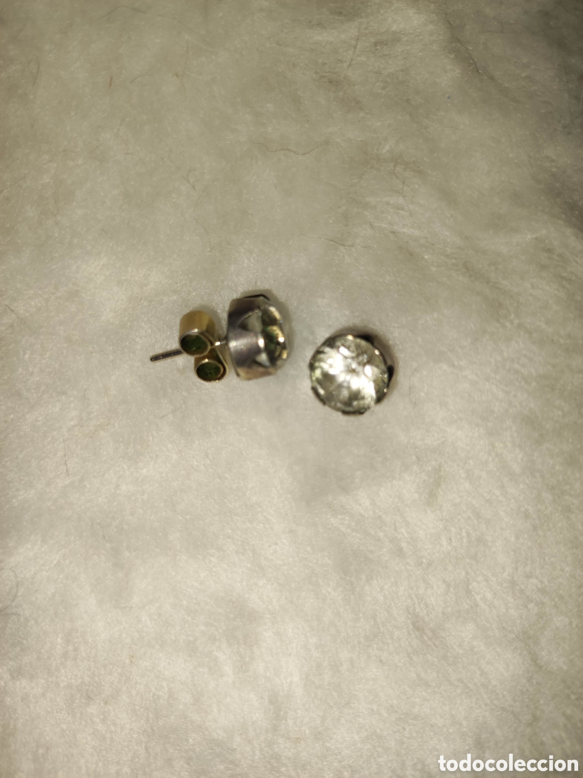 Joyeria: Antiguos pendientes de tuerca - Foto 3
