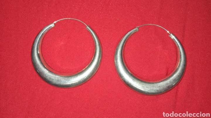Joaillerie: Enormes argollas de plata 925 nuevas