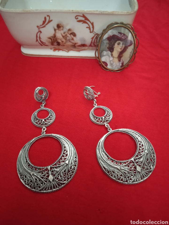 Joaillerie: Enormes pendientes de plata cordobesa y firigranas