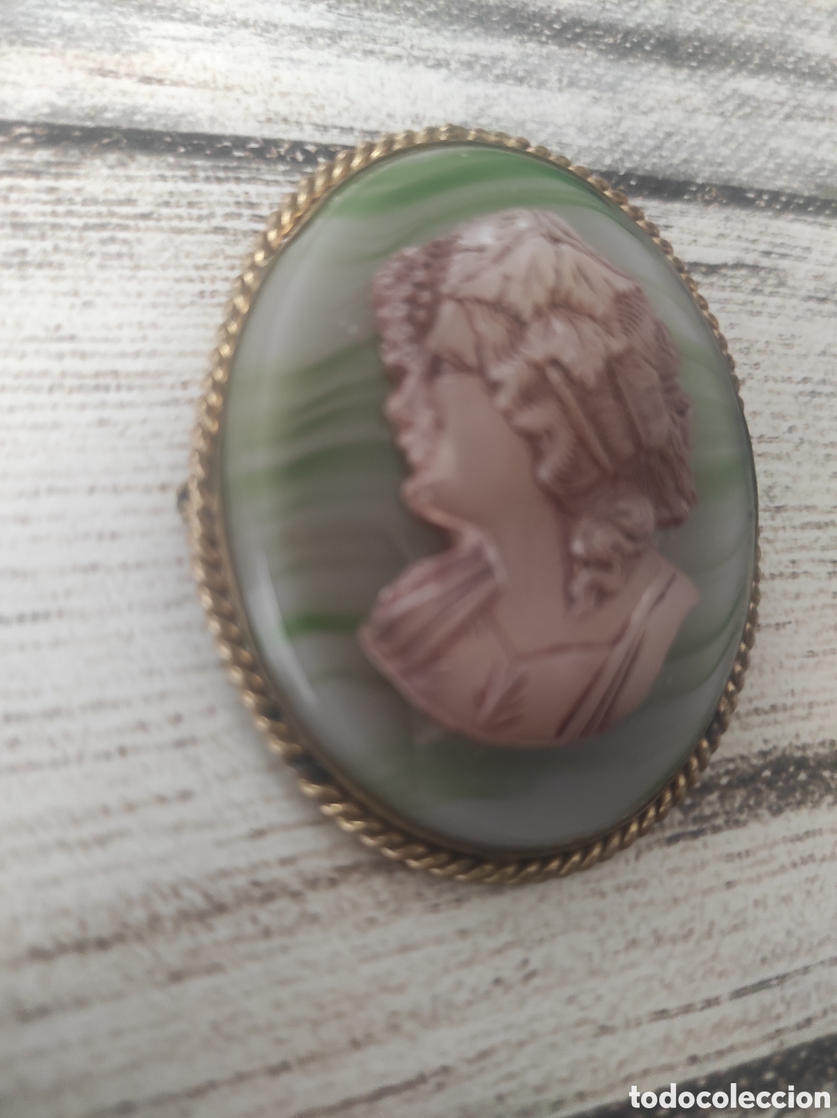 Joyeria: Camafeo antiguo 5 x 4,5 cm - Foto 2