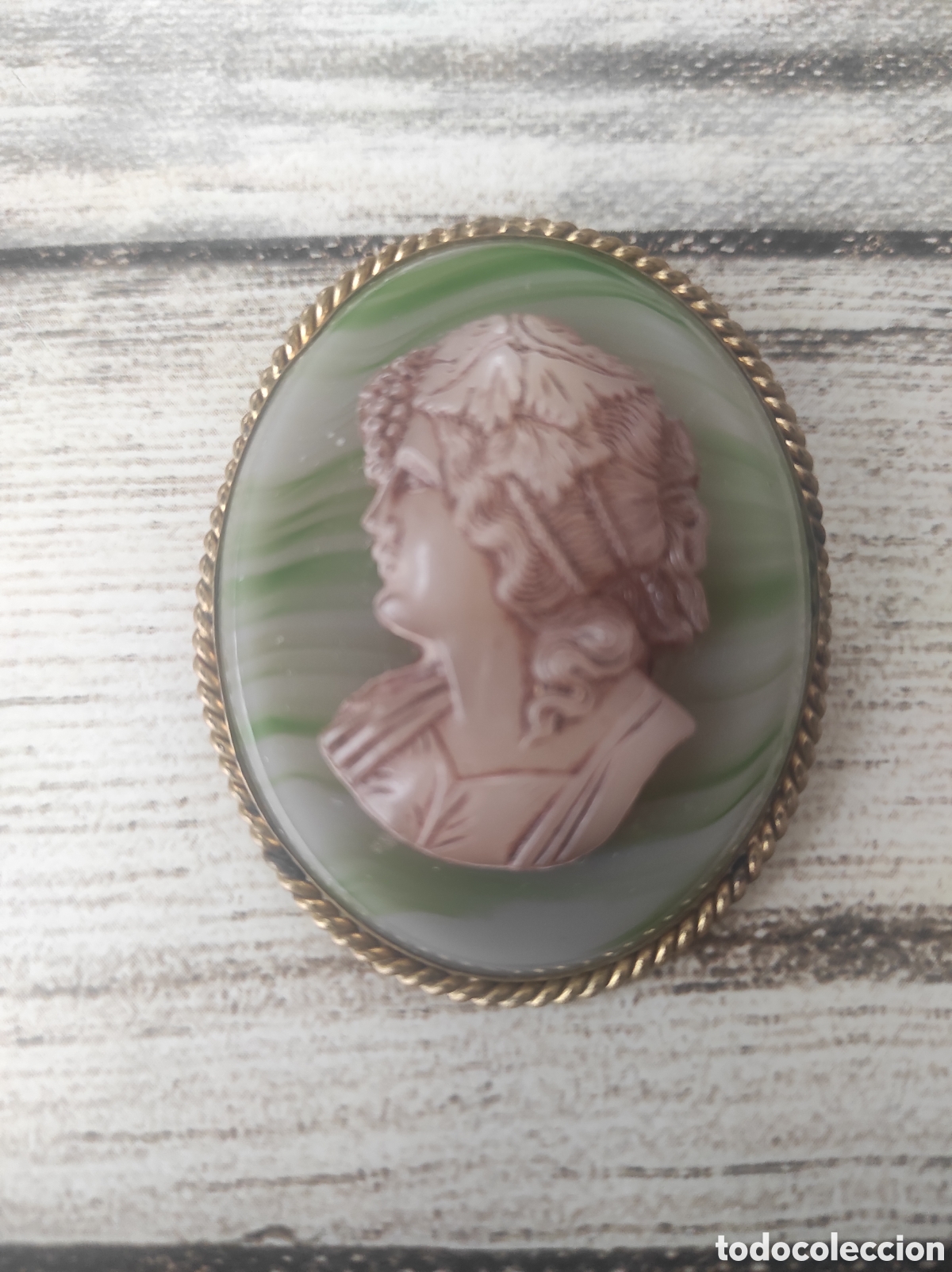 Joyeria: Camafeo antiguo 5 x 4,5 cm - Foto 1