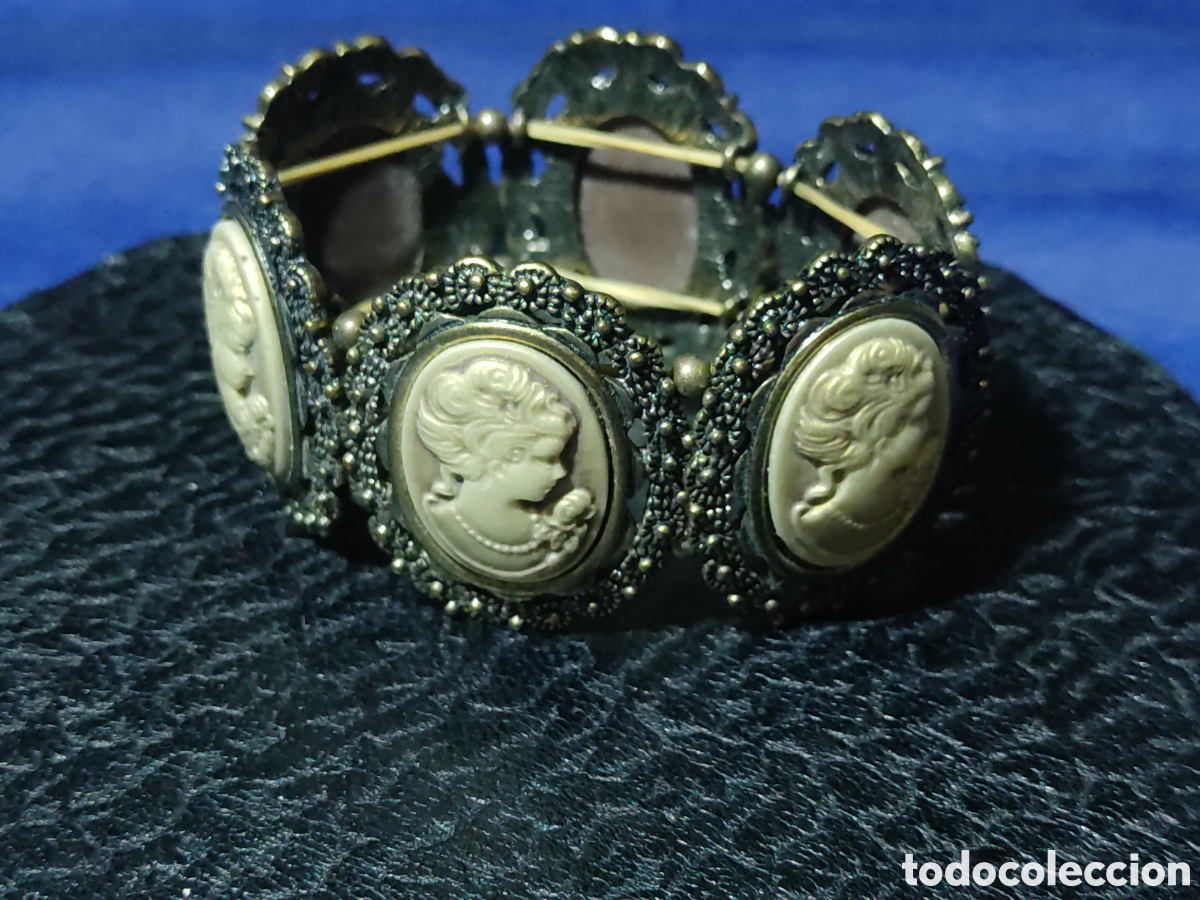 Joyeria: Pulsera con camafeos. - Foto 4