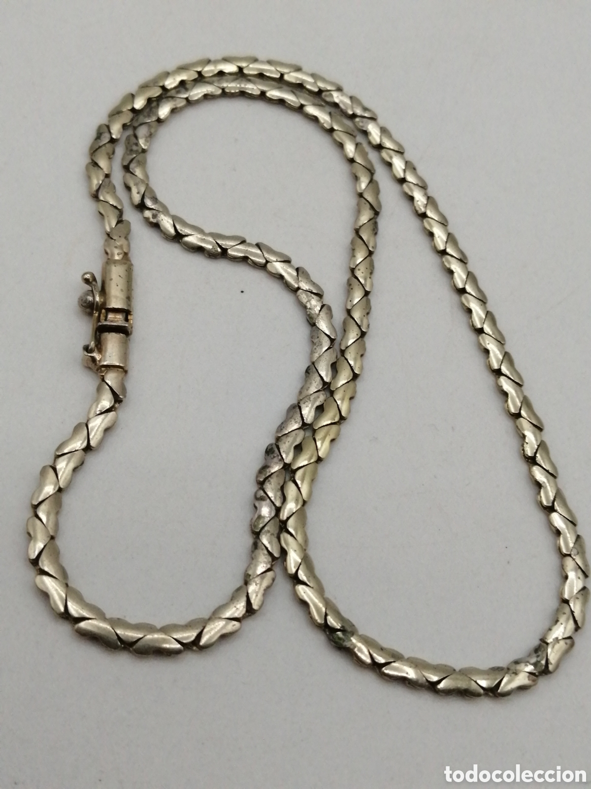Joyeria: Cadena plata 800mls chapada oro - Foto 4