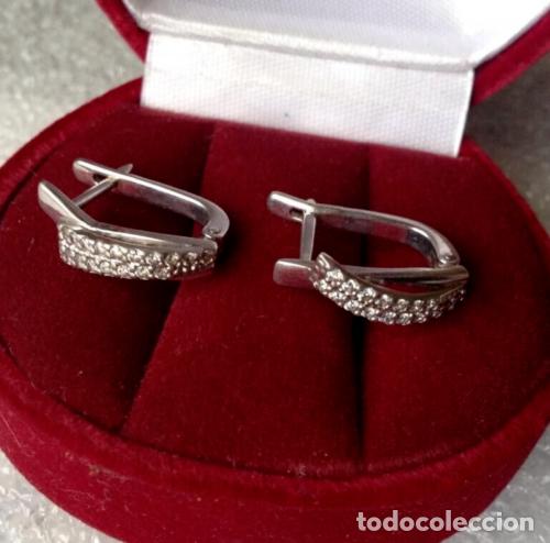 Joaillerie: Stylish Earrings 925 Sterling Silver Vintage Style Stud Women's Jewelry Fashion