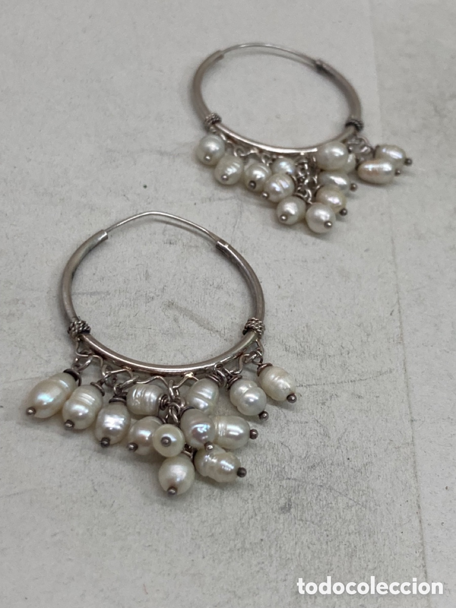 Joyeria: Pendientes de plata P21 - Foto 1