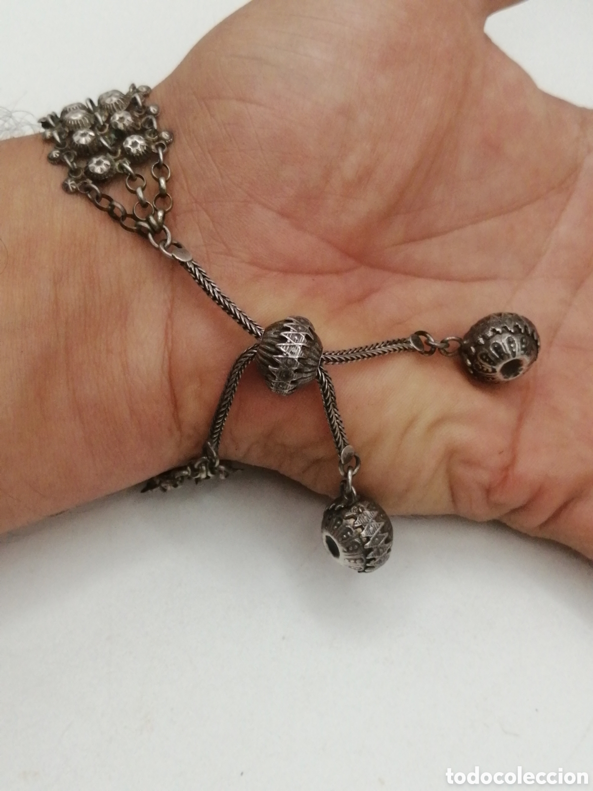 Joyeria: Pulsera plata de ley. Ajustable - Foto 5