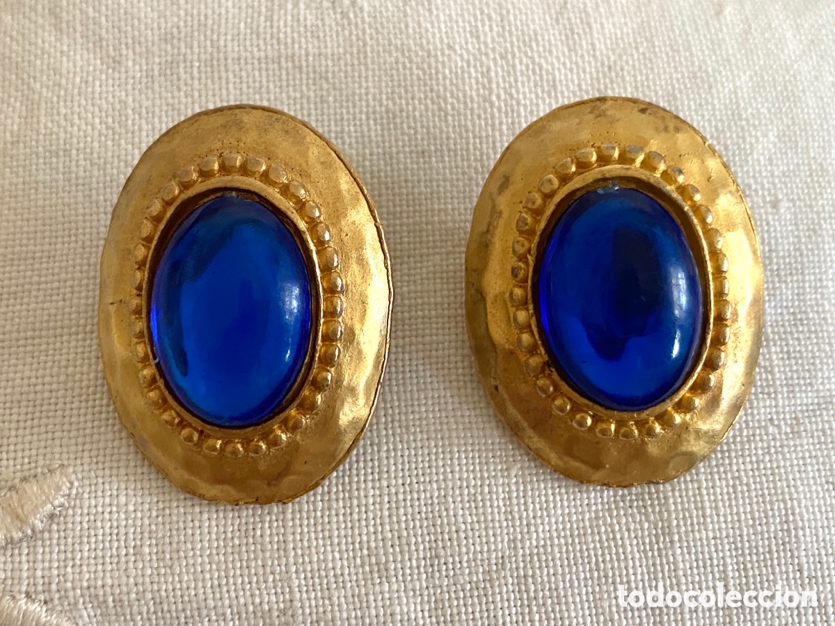 Joyeria: Pendientes vintage dorados - Foto 1