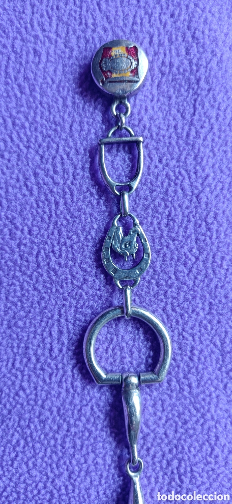 Joyeria: Pulsera Plata y esmalte Alfonso xlll - Foto 2