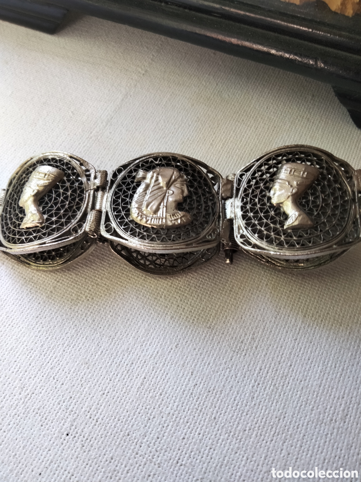 Joyeria: Pulsera Vintage Egipto para restaurar - Foto 3