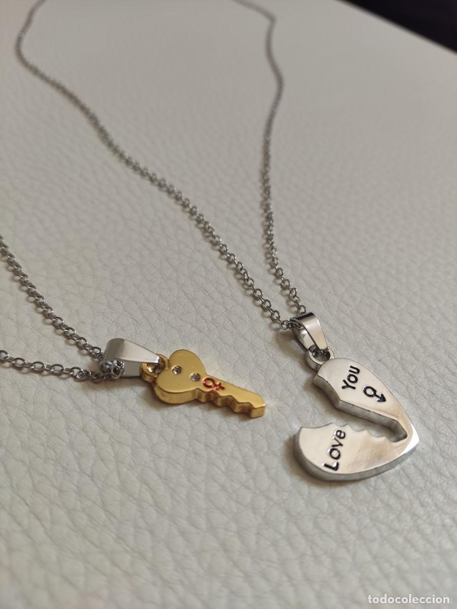 Joyeria: 2 colgantes con collar a precio de 1, plata. - Foto 2