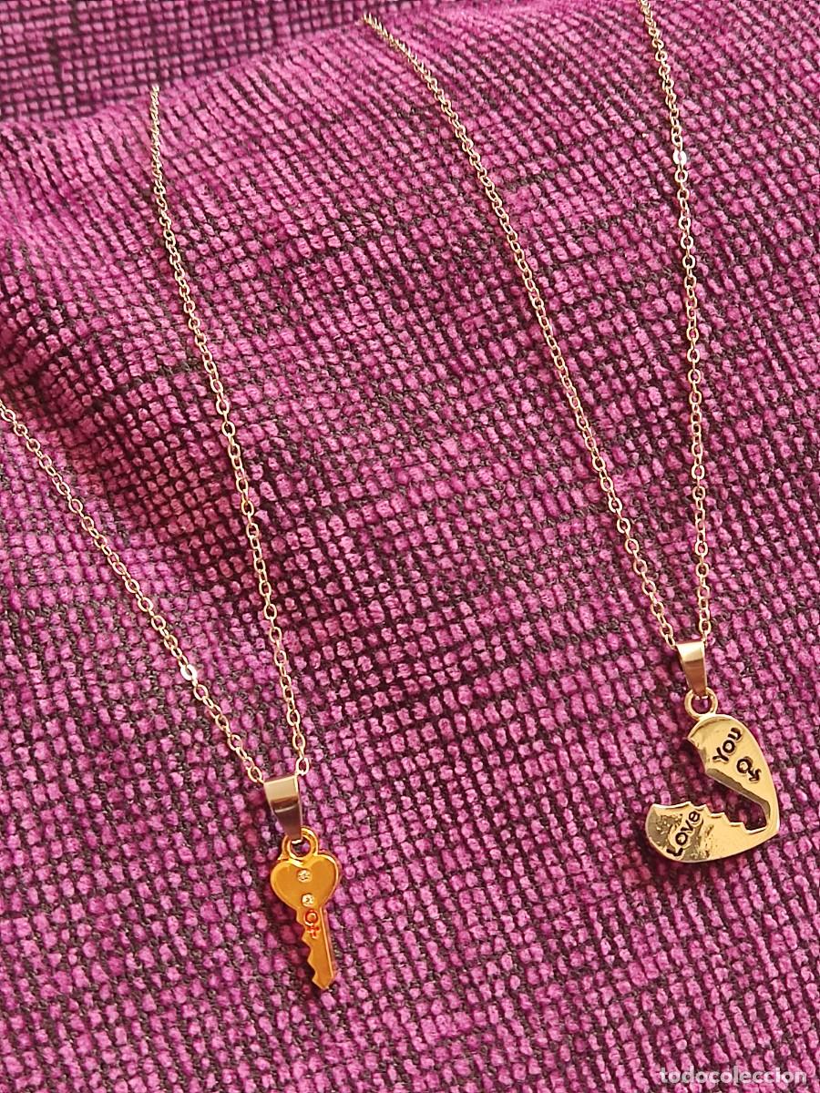 Joyeria: 2 colgantes con collar a precio de 1, plata. - Foto 3