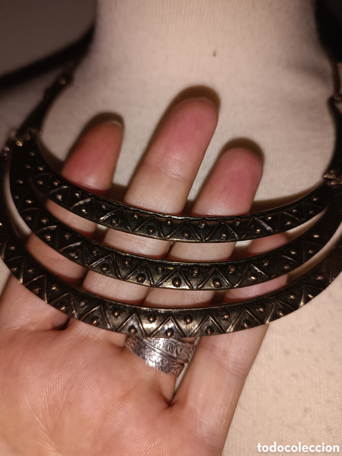 Joyeria: Precioso collar met&aacute;lico - Foto 3